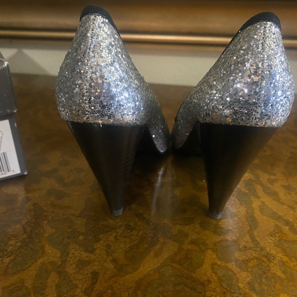 Jessica Bennett large glitter heels size 8 - Picture 5 of 7